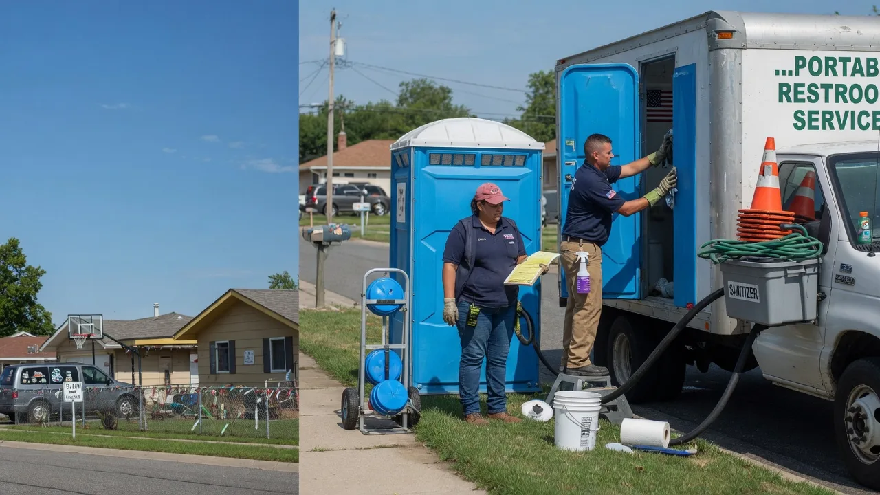 Portable Toilet Rental in Houghton Lake Heights, MI near me